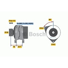 Lichtmaschine 0 986 038 990