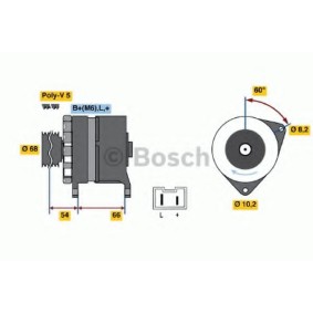 Lichtmaschine 0 986 040 041