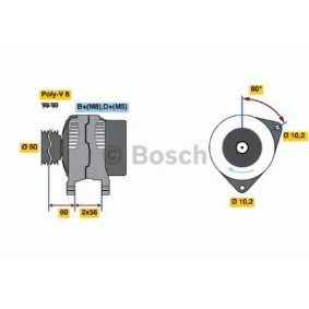 Lichtmaschine von BOSCH