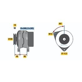 Lichtmaschine von BOSCH