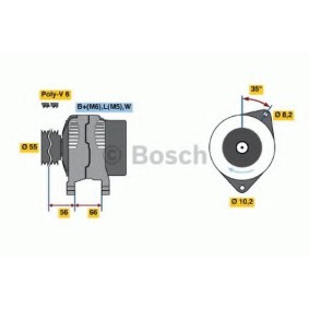 Lichtmaschine von BOSCH