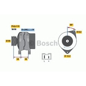 Lichtmaschine von BOSCH
