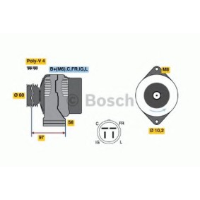 Lichtmaschine von BOSCH