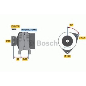 Lichtmaschine von BOSCH
