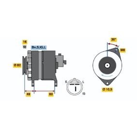 Lichtmaschine von BOSCH
