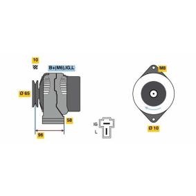 Lichtmaschine von BOSCH
