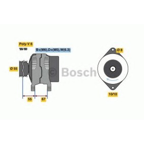 Lichtmaschine von BOSCH