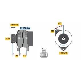 Lichtmaschine von BOSCH