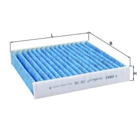 Compre Filtro, ar do habitáculo da MAHLE ORIGINAL LAO 155 a um preço baixo por 39,65 €