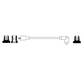 Compre Cabo de ignição da BOSCH 0 986 356 134 a um preço baixo por 14,18 €