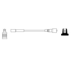 Compre Cabo de ignição da BOSCH 0 986 356 165 a um preço baixo por 13,10 €