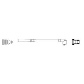 Compre Cabo de ignição da BOSCH 0 986 356 187 a um preço baixo por 9,68 €