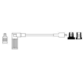 Compre Cabo de ignição da BOSCH 0 986 356 207 a um preço baixo por 15,84 €