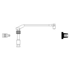 Compre Cabo de ignição da BOSCH 0 986 356 249 a um preço baixo por 21,97 €