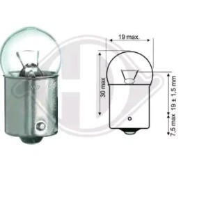 Köp Glödlampa, innerbelysning av DIEDERICHS LID10059 till det låga priset 22,19 kr