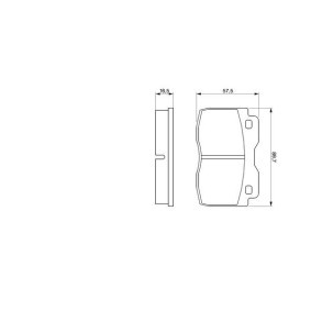 Acquista Kit pastiglie freni da BOSCH 0 986 424 047 a buon mercato per soli 40,05 €