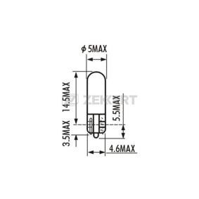 Compre Lâmpada, quadro dos instrumentos da ZEKKERT LP-1080 a um preço baixo por 20,50 €