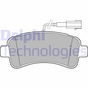 Achetez des Plaquettes de frein DELPHI LP3185 à prix pour 38,38 €