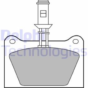 Compre Pastilhas de travão da DELPHI LP435 a um preço baixo por 25,26 €