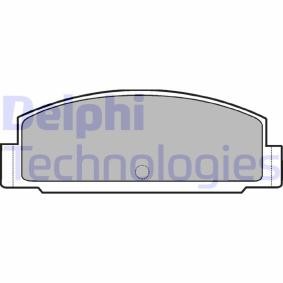 Compre Pastilhas de travão da DELPHI LP450 a um preço baixo por 7,15 €