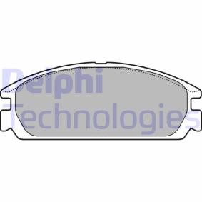 Bremsbeläge von DELPHI