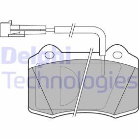 Bremsbeläge für CHRYSLER von DELPHI