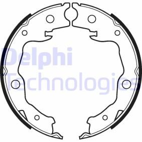 Köp Handbromsbackar av DELPHI LS2116 till det låga priset 380,31 kr
