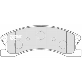 Acquista Kit pastiglie freni da MOTAQUIP LVXL1199 a buon mercato per soli 44,53 €