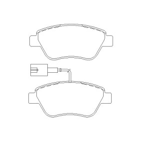 Acquista Kit pastiglie freni da MOTAQUIP LVXL1669 a buon mercato per soli 47,90 €