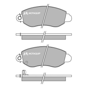 Bremsbeläge von MOTAQUIP