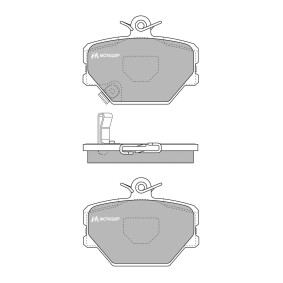 Acquista Kit pastiglie freni da MOTAQUIP LVXL691 a buon mercato per soli 41,54 €