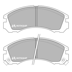Bremsbeläge von MOTAQUIP