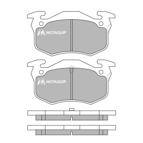 Bremsbeläge von MOTAQUIP
