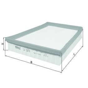 Luftfilter LX 2878