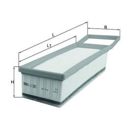Luftfilter von MAHLE ORIGINAL LX 3962