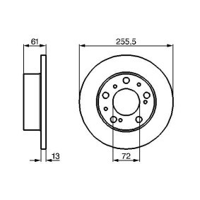 Bremsscheibe 0 986 478 067