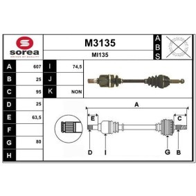 Antriebswelle M3135