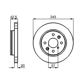 Bremsscheibe 0 986 478 659