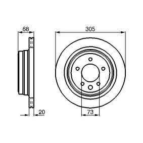 Comprar Disco de freno de BOSCH 0 986 478 660 a bajo precio de 49,41 €