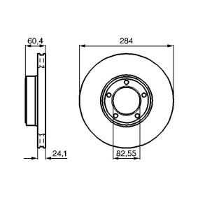 Comprar Disco de freno de BOSCH 0 986 478 686 a bajo precio de 81,40 €