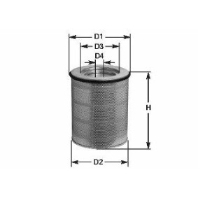 Achetez des Filtre à air CLEAN FILTER MA 578 à prix pour 123,38 €