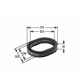 Compre Filtro de ar da CLEAN FILTER MA1038 a um preço baixo por 9,67 €