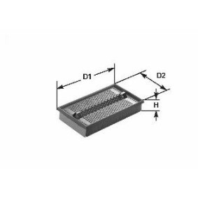 Kjøp Luftfilter av CLEAN FILTER MA3027 til den lave prisen 155,76 NOK