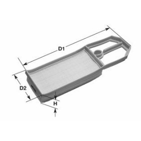 Kjøp Luftfilter av CLEAN FILTER MA3114 til den lave prisen 133,47 NOK