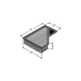 Achetez des Filtre à air CLEAN FILTER MA3188 à prix pour 13,62 €
