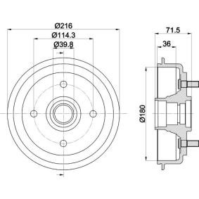 Køb Bremsetromle af MINTEX MBD274 til den lave pris 1292,28 DKK