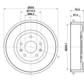 Køb Bremsetromle af MINTEX MBD332 til den lave pris 695,41 DKK