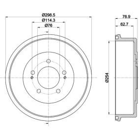 Køb Bremsetromle af MINTEX MBD337 til den lave pris 724,05 DKK