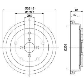 Køb Bremsetromle af MINTEX MBD389 til den lave pris 468,38 DKK