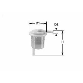Compre Filtro de combustível da CLEAN FILTER MBNA 002 a um preço baixo por 3,21 €